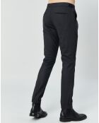 Pantalon en Laine mélangée Chino Slim Hybrid anthracite