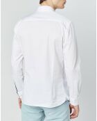 Chemise Slim Fit Yok blanche