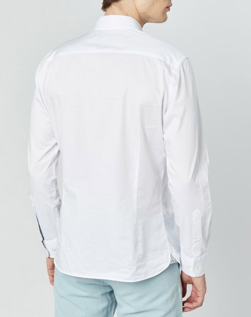 Chemise Slim Fit Yok blanche