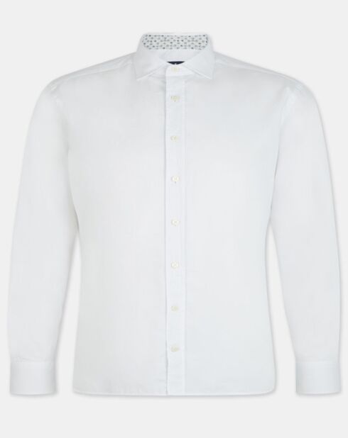 Chemise Slim Fit Yok blanche