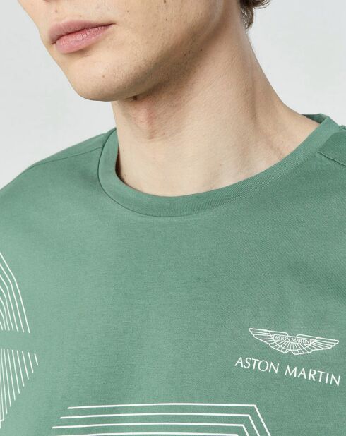 T-Shirt Design Aston Martin Racing vert