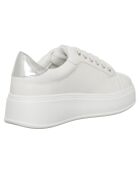 Wit/zilveren Pia sneakers