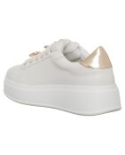 Wit/gouden Pia sneakers