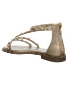 Sandales Béatrice dorées