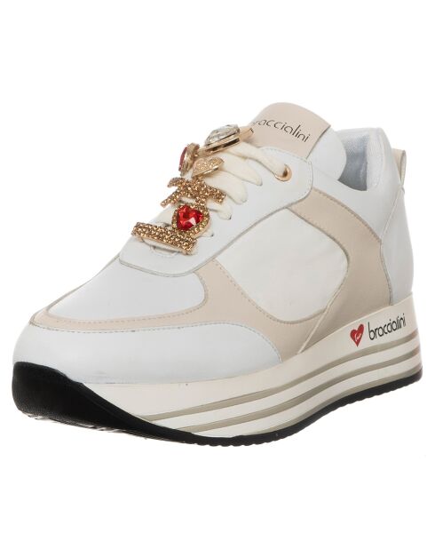 Sneakers Arielle blanc/ivoire