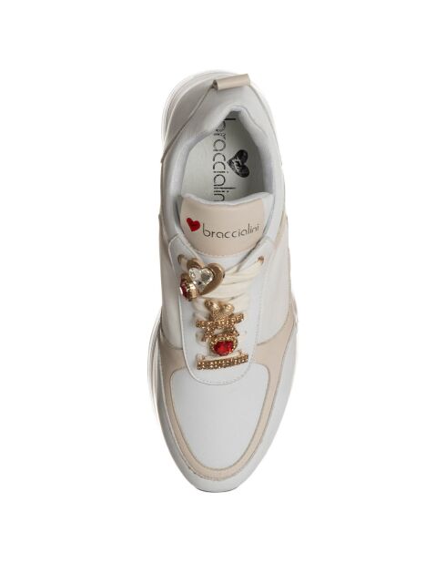 Sneakers Arielle blanc/ivoire