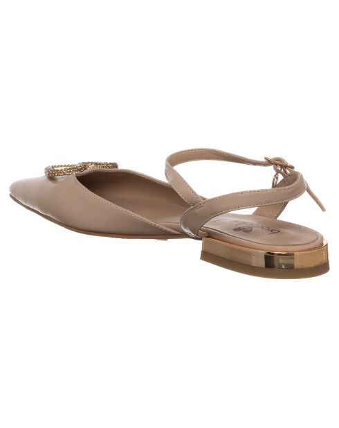 Sandales India beiges