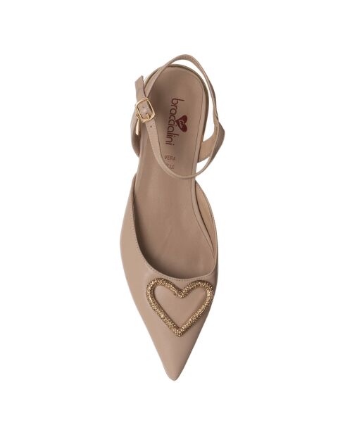 Sandales India beiges