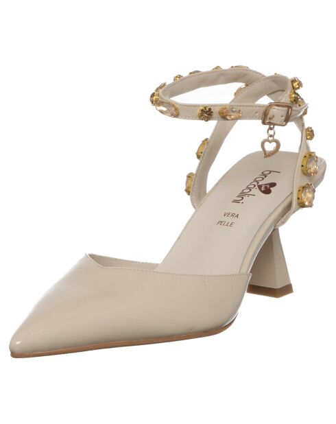 Zapatos blancos Rhea - tacón de 5 cm