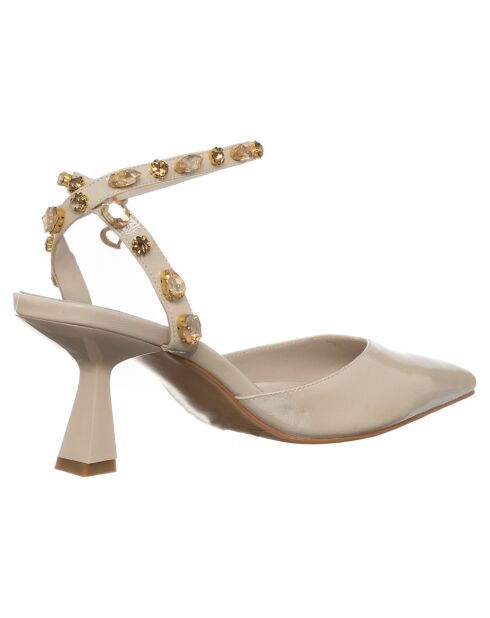 Zapatos blancos Rhea - tacón de 5 cm