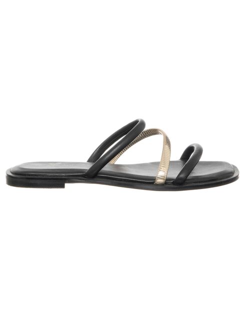 Adelie schwarze Sandalen