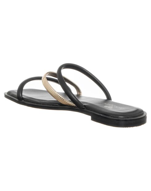 Adelie schwarze Sandalen