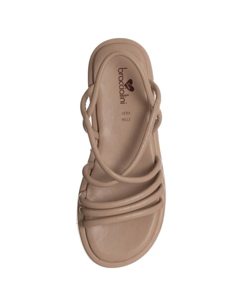 Sandales Juliette beiges