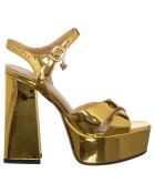 Sandales Marina dorées - Talon 13 cm