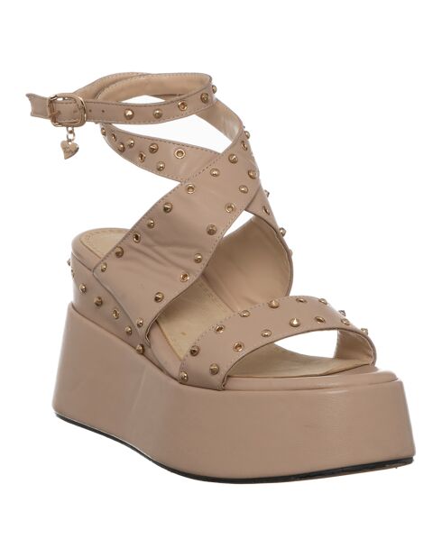 Sandales Alia beiges