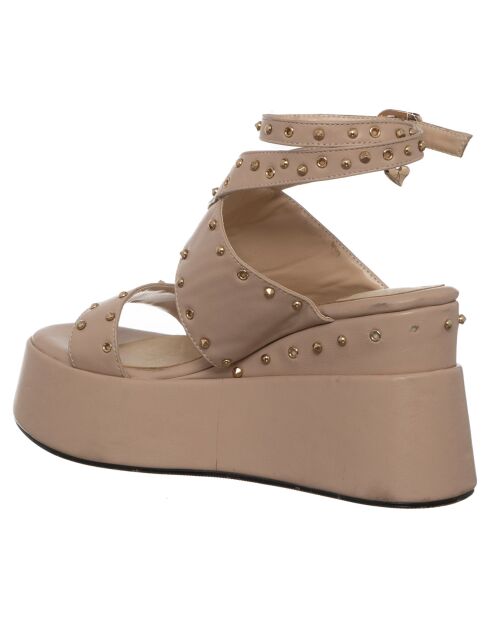 Sandales Alia beiges