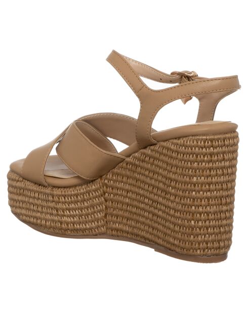Sandales Zoa marron - Talon 9 cm
