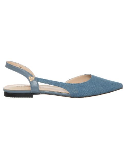 Slingbacks Théa bleu jean