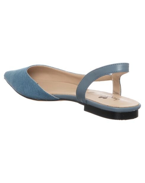 Slingbacks Théa bleu jean
