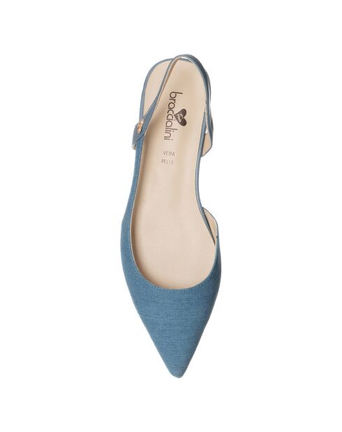 Slingbacks Théa bleu jean