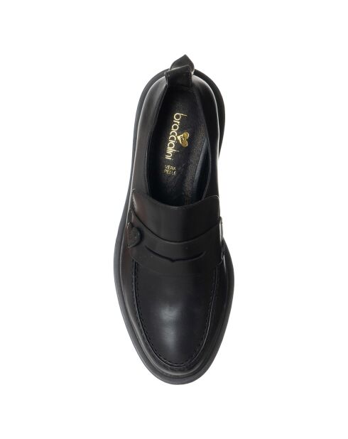 Mocassins Eglantine noirs