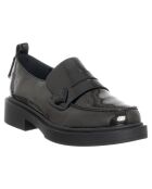 Mocassins Eglantine noir vernis