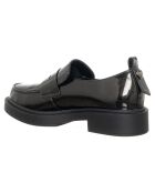 Mocassins Eglantine noir vernis