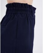 Short Marron marine