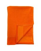 Serviette de bain en éponge velours Shady nectarine - 90x160 cm
