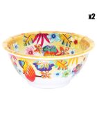 2 ciotole Bahia piccole multicolori - D.15 cm