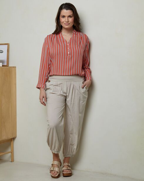 Pantalon Marjolene beige