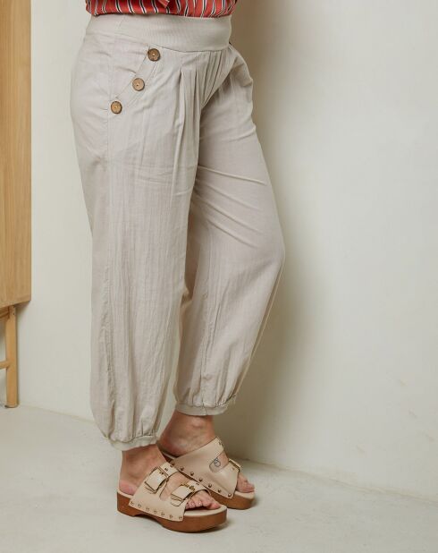 Pantalon Marjolene beige