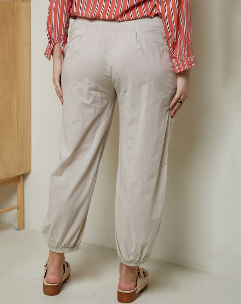 Pantalon Marjolene beige