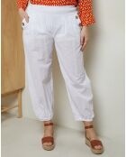 Pantalon Marjolene blanc