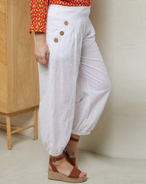 Pantalon Marjolene blanc