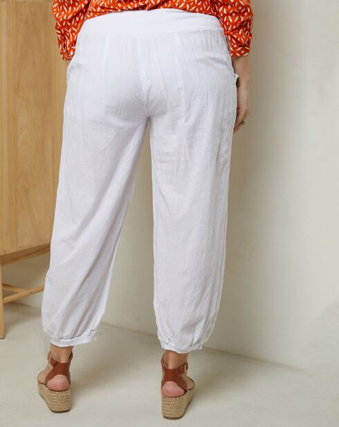 Pantalon Marjolene blanc
