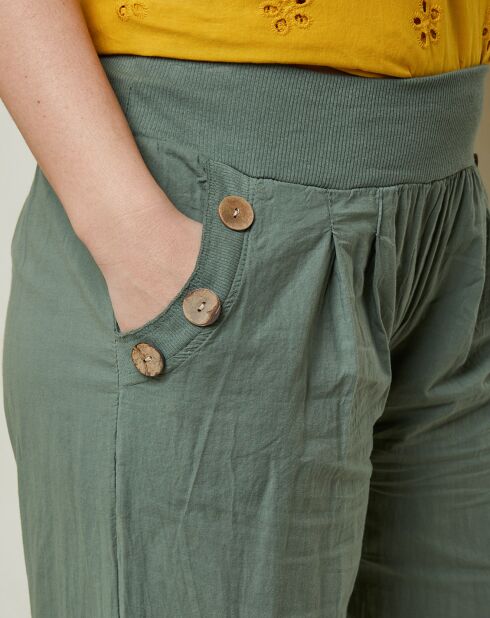Pantalon Marjolene kaki