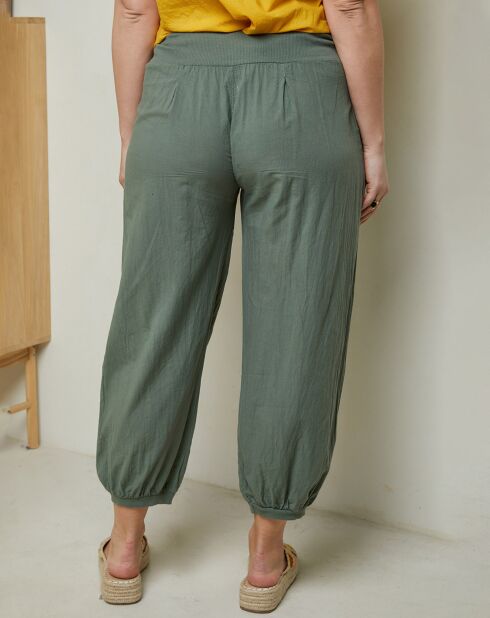 Pantalon Marjolene kaki