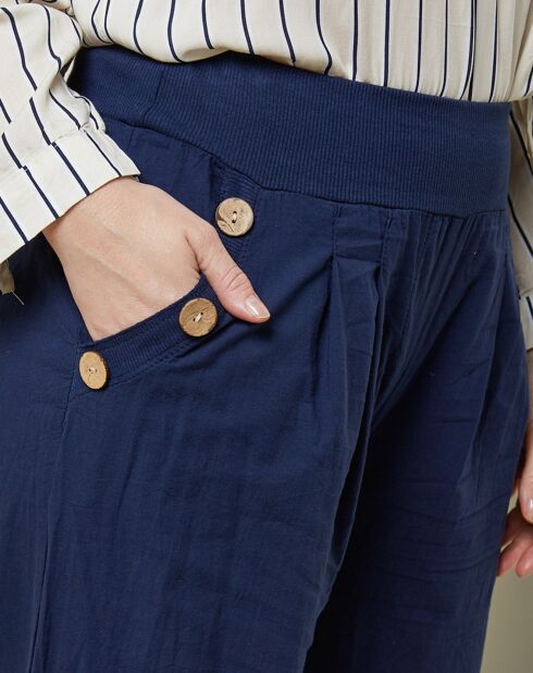 Pantalon Marjolene marine