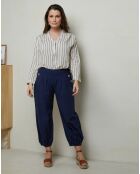 Pantalon Marjolene marine