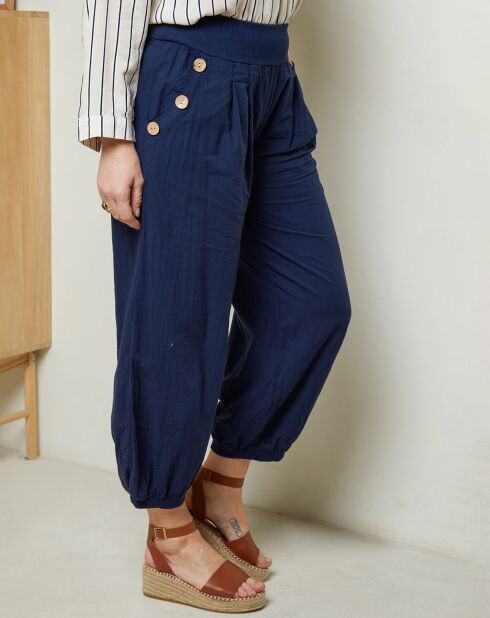 Pantalon Marjolene marine