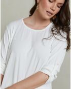 Ensemble Top & Pantalon Celima blanc