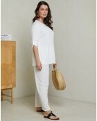 Ensemble Top & Pantalon Celima blanc