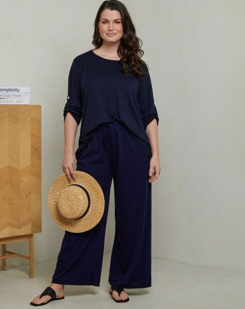 Ensemble Top & Pantalon Celima marine