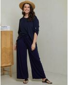 Ensemble Top & Pantalon Celima marine