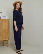 Ensemble Top & Pantalon Celima marine