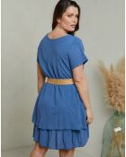 Robe Chrislyne indigo