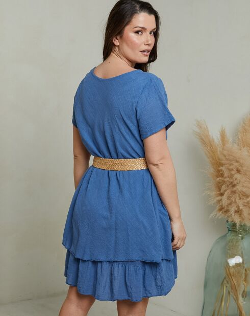 Robe Chrislyne indigo