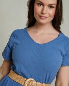 Robe Chrislyne indigo