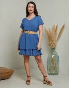 Robe Chrislyne indigo